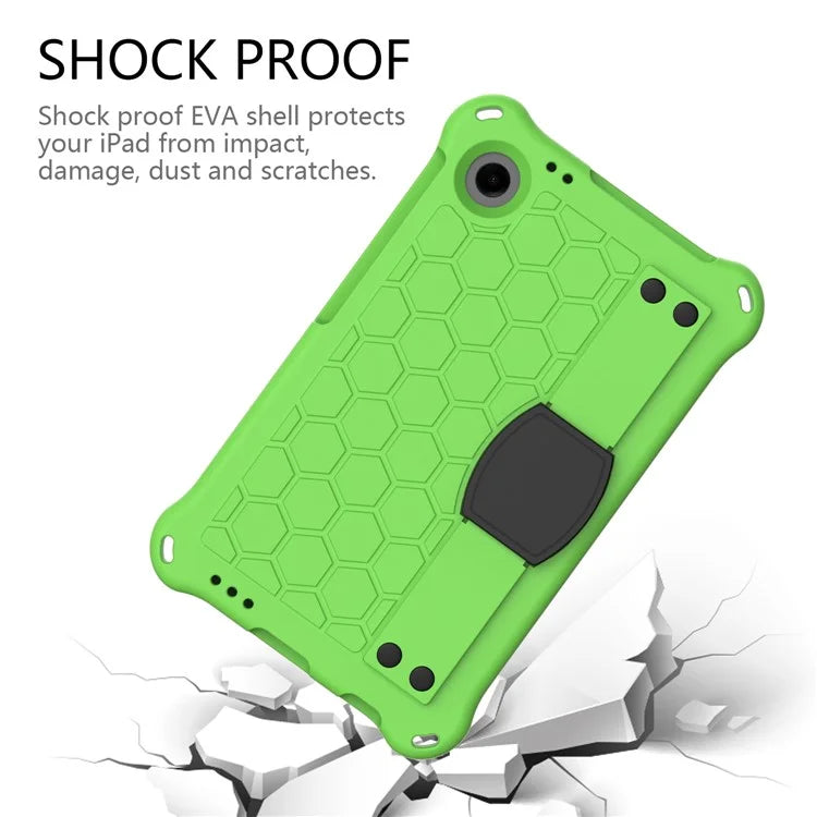 For Samsung Galaxy Tab A9+ Honeycomb Texture Case Kickstand EVA Tablet Cover