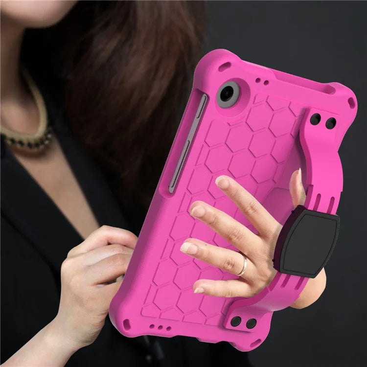 For Samsung Galaxy Tab A9+ Honeycomb Texture Case Kickstand EVA Tablet Cover