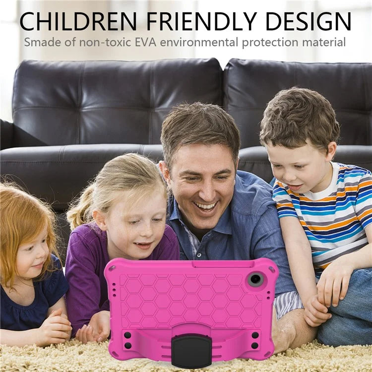 For Samsung Galaxy Tab A9+ Honeycomb Texture Case Kickstand EVA Tablet Cover
