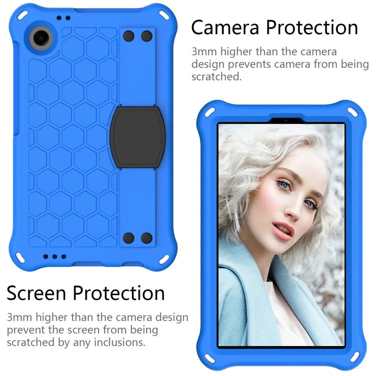 For Samsung Galaxy Tab A9+ Honeycomb Texture Case Kickstand EVA Tablet Cover