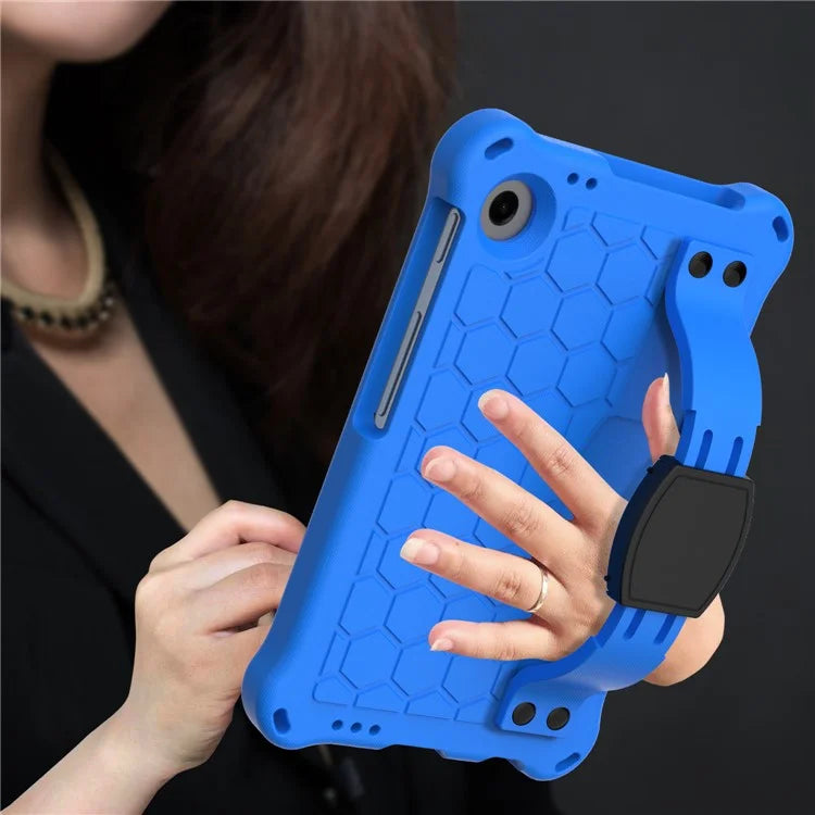 For Samsung Galaxy Tab A9+ Honeycomb Texture Case Kickstand EVA Tablet Cover