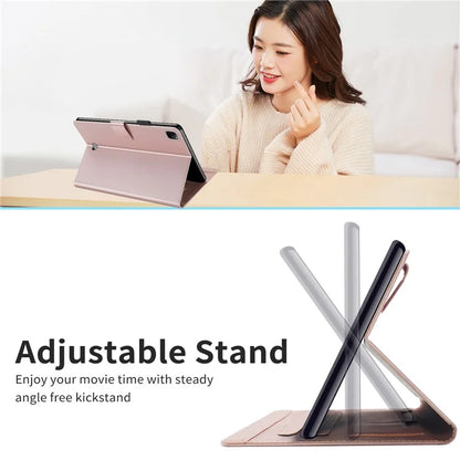 For iPad Pro 11 (2020) / (2021) / (2022) Stand Case Card Holder Cartoon Animal Pattern Leather Cover