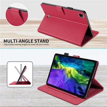 For iPad Pro 11 (2020) / (2021) / (2022) Stand Case Card Holder Cartoon Animal Pattern Leather Cover