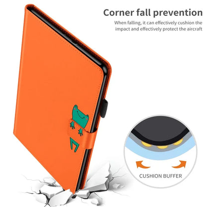 For iPad Pro 11 (2020) / (2021) / (2022) Stand Case Card Holder Cartoon Animal Pattern Leather Cover