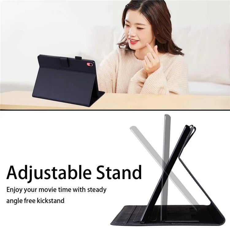 For iPad 10.9 (2022) Leather Case Animal Pattern Card Holder Stand Tablet Cover