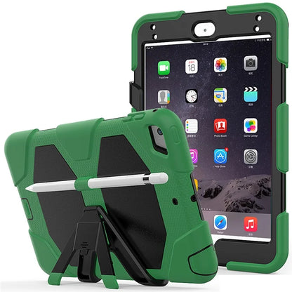 For iPad mini 4 / mini (2019) 7.9 inch Kickstand Case Tablet Case with PET Screen Protector