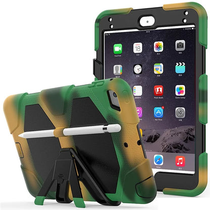 For iPad mini 4 / mini (2019) 7.9 inch Kickstand Case Tablet Case with PET Screen Protector