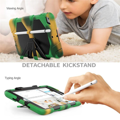 For iPad mini 4 / mini (2019) 7.9 inch Kickstand Case Tablet Case with PET Screen Protector