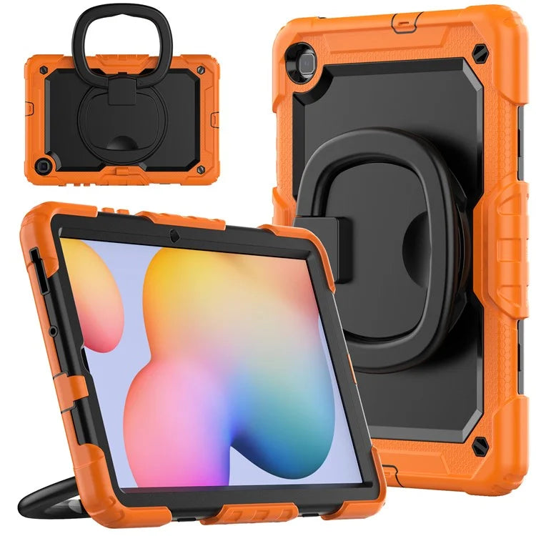 For Samsung Galaxy Tab S6 Lite (2024) / S6 Lite (2022) / S6 Lite (2020) P610 P615 P613 P619 Case Tablet Kickstand Cover with Shoulder Strap