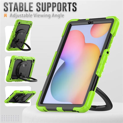 For Samsung Galaxy Tab S6 Lite (2024) / S6 Lite (2022) / S6 Lite (2020) P610 P615 P613 P619 Case Tablet Kickstand Cover