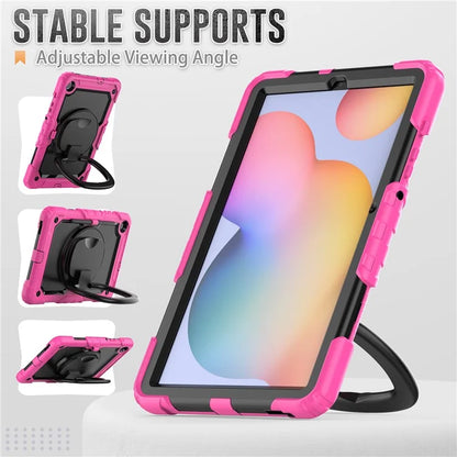 For Samsung Galaxy Tab S6 Lite (2024) / S6 Lite (2022) / S6 Lite (2020) P610 P615 P613 P619 Case Tablet Kickstand Cover