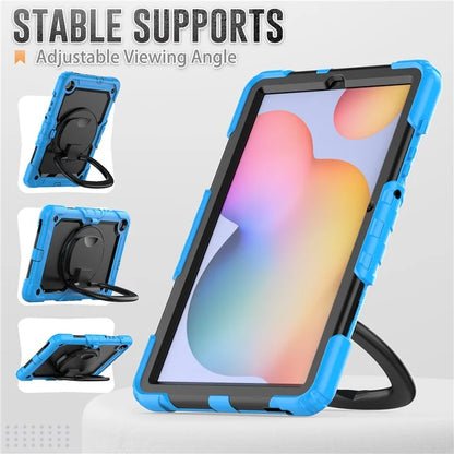 For Samsung Galaxy Tab S6 Lite (2024) / S6 Lite (2022) / S6 Lite (2020) P610 P615 P613 P619 Case Tablet Kickstand Cover