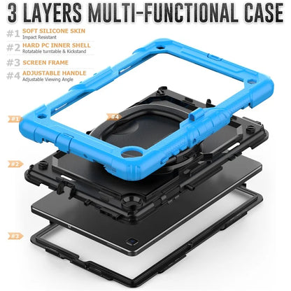For Samsung Galaxy Tab S6 Lite (2024) / S6 Lite (2022) / S6 Lite (2020) P610 P615 P613 P619 Case Tablet Kickstand Cover