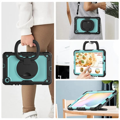 For Samsung Galaxy Tab S6 Lite (2024) / S6 Lite (2022) / S6 Lite (2020) P610 P615 P613 P619 Case Tablet Kickstand Cover+Baby Blue PC