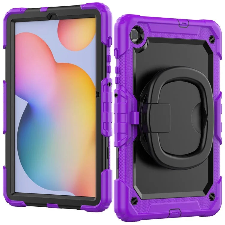 For Samsung Galaxy Tab S6 Lite (2024) / S6 Lite (2022) / S6 Lite (2020) P610 P615 P613 P619 Case Tablet Kickstand Cover with Shoulder Strap