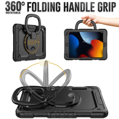 For iPad Pro 10.5-inch (2017) / Air 10.5 inch (2019) Case Handle Grip Kickstand Tablet Cover with Shoulder Strap