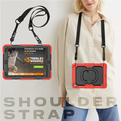 For iPad Pro 10.5-inch (2017) / Air 10.5 inch (2019) Case Handle Grip Kickstand Tablet Cover with Shoulder Strap