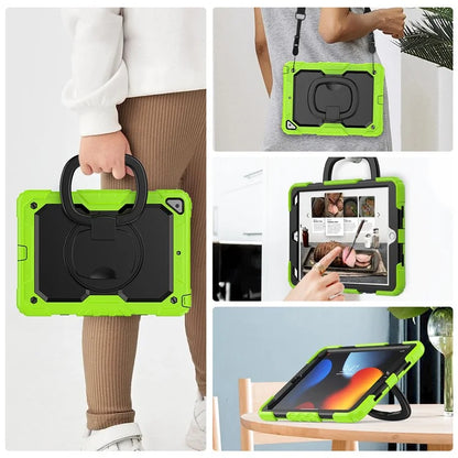 For iPad Pro 10.5-inch (2017) / Air 10.5 inch (2019) Case Handle Grip Kickstand Tablet Cover with Shoulder Strap