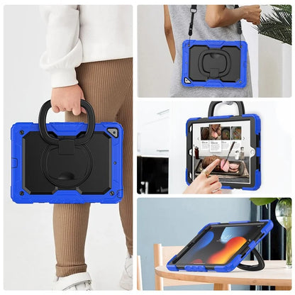 For iPad Pro 10.5-inch (2017) / Air 10.5 inch (2019) Case Handle Grip Kickstand Tablet Cover with Shoulder Strap
