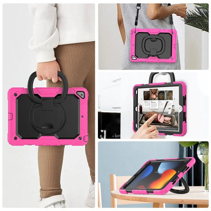 For iPad Pro 10.5-inch (2017) / Air 10.5 inch (2019) Case Handle Grip Kickstand Tablet Cover with Shoulder Strap
