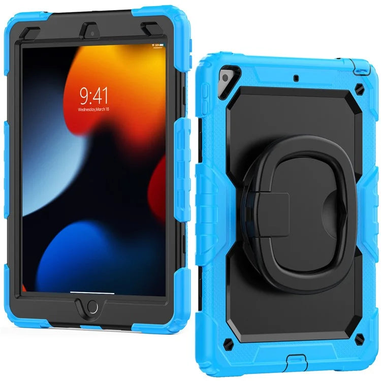 For iPad Pro 10.5-inch (2017) / Air 10.5 inch (2019) Case Handle Grip Kickstand Tablet Cover with Shoulder Strap