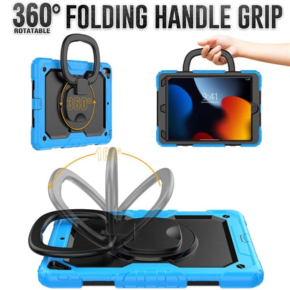 For iPad Pro 10.5-inch (2017) / Air 10.5 inch (2019) Case Handle Grip Kickstand Tablet Cover with Shoulder Strap