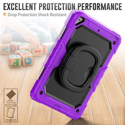 For iPad Pro 10.5-inch (2017) / Air 10.5 inch (2019) Case Handle Grip Kickstand Tablet Cover with Shoulder Strap