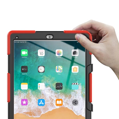 For iPad Pro 12.9 inch (2015) / (2017) Case PC + Silicone Tablet Kickstand Cover with PET Screen Protector