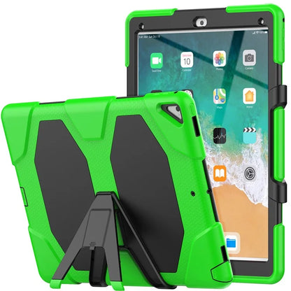 For iPad Pro 12.9 inch (2015) / (2017) Case PC + Silicone Tablet Kickstand Cover with PET Screen Protector