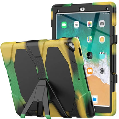 For iPad Pro 12.9 inch (2015) / (2017) Case PC + Silicone Tablet Kickstand Cover with PET Screen Protector