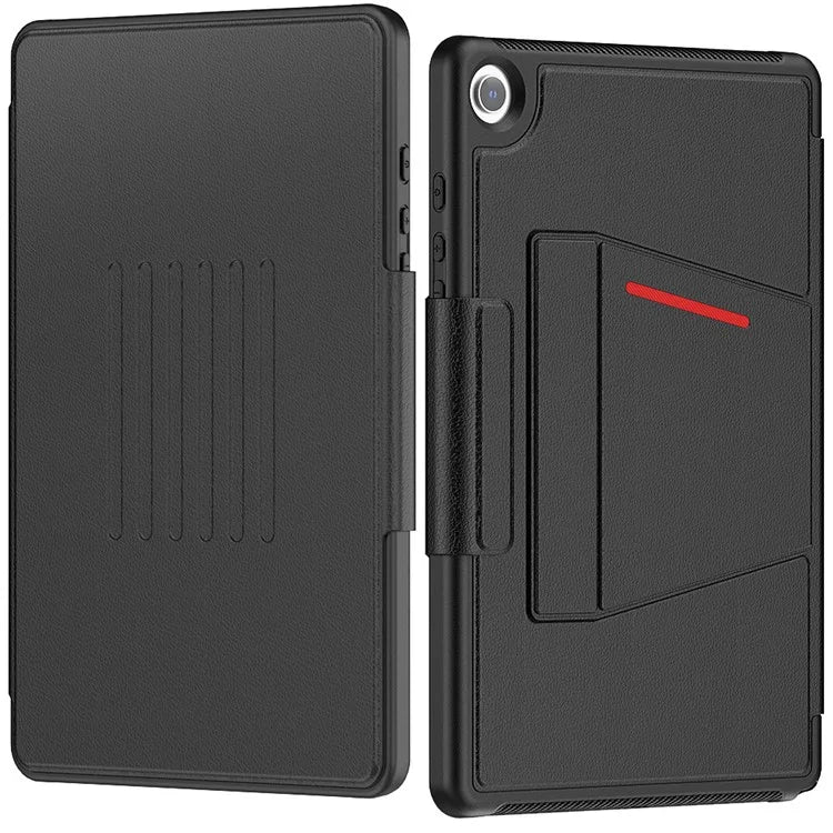For Samsung Galaxy Tab A9+ SM-X210 / X216 / X218 Kickstand Case Card Slot Tablet Leather Cover