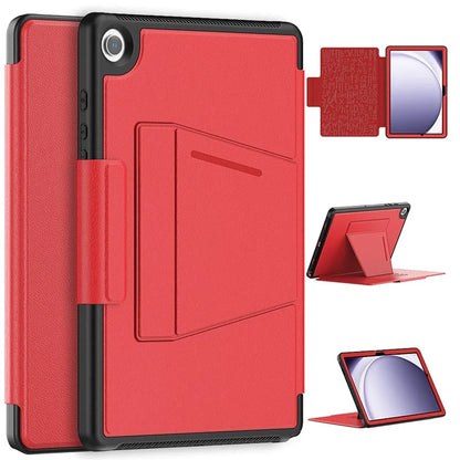 For Samsung Galaxy Tab A9+ SM-X210 / X216 / X218 Kickstand Case Card Slot Tablet Leather Cover