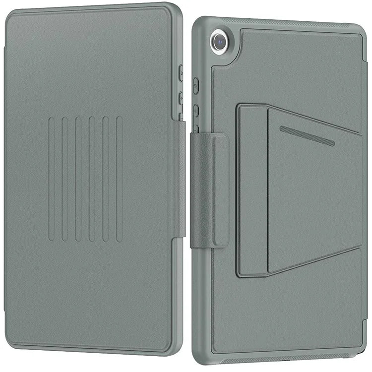 For Samsung Galaxy Tab A9+ SM-X210 / X216 / X218 Kickstand Case Card Slot Tablet Leather Cover