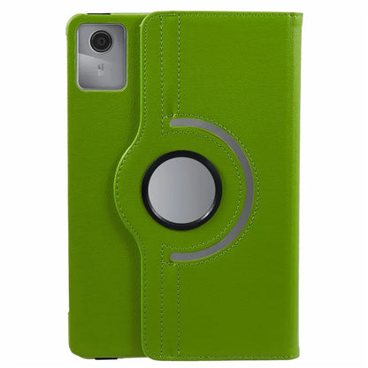 For Lenovo Tab M11 / Xiaoxin Pad 11 2024 Leather Case Rotating Stand Tablet Cover