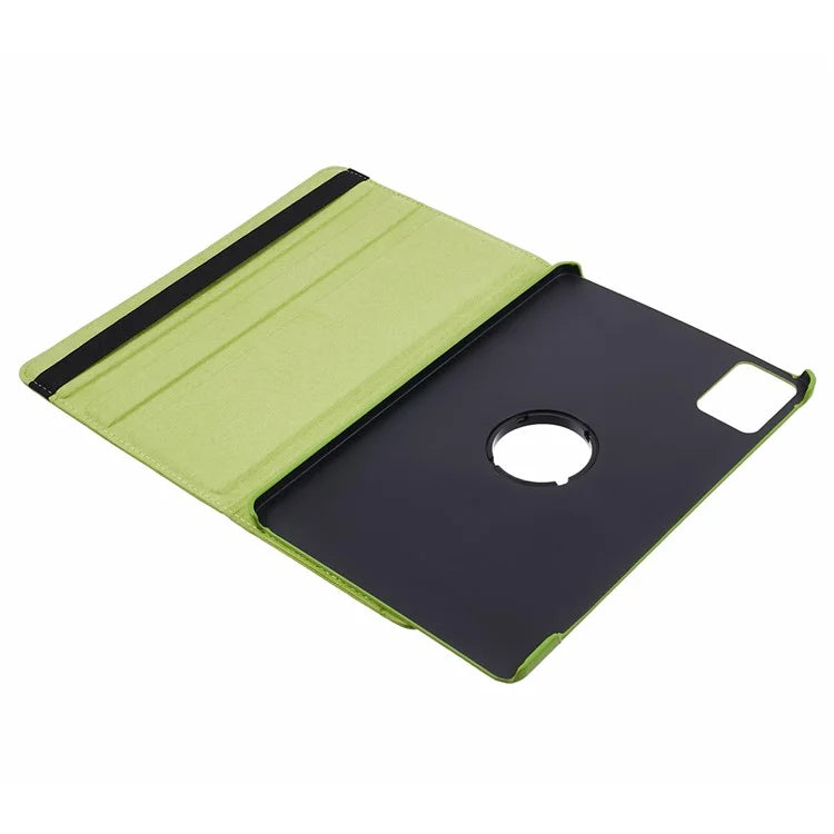 For Lenovo Tab M11 / Xiaoxin Pad 11 2024 Leather Case Rotating Stand Tablet Cover