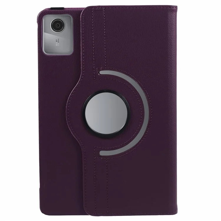 For Lenovo Tab M11 / Xiaoxin Pad 11 2024 Leather Case Rotating Stand Tablet Cover
