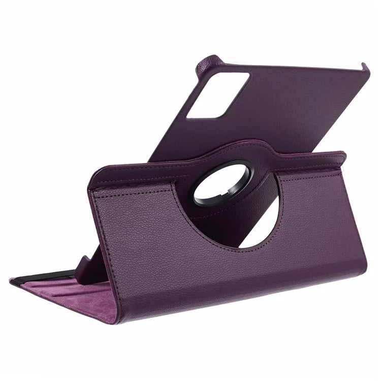 For Lenovo Tab M11 / Xiaoxin Pad 11 2024 Leather Case Rotating Stand Tablet Cover