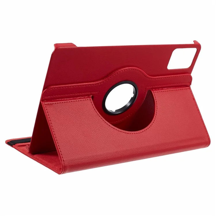 For Lenovo Tab M11 / Xiaoxin Pad 11 2024 Leather Case Rotating Stand Tablet Cover