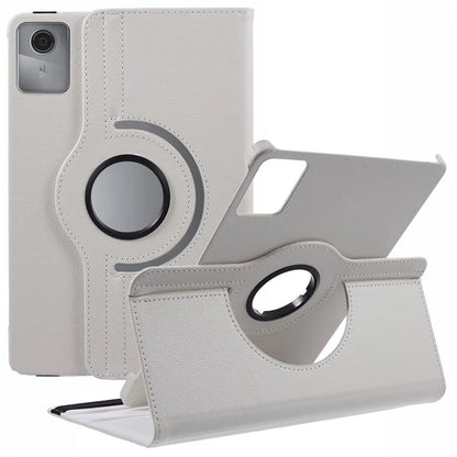 For Lenovo Tab M11 / Xiaoxin Pad 11 2024 Leather Case Rotating Stand Tablet Cover