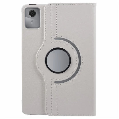 For Lenovo Tab M11 / Xiaoxin Pad 11 2024 Leather Case Rotating Stand Tablet Cover