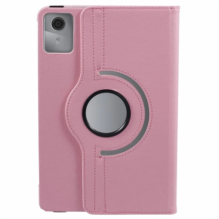 For Lenovo Tab M11 / Xiaoxin Pad 11 2024 Leather Case Rotating Stand Tablet Cover