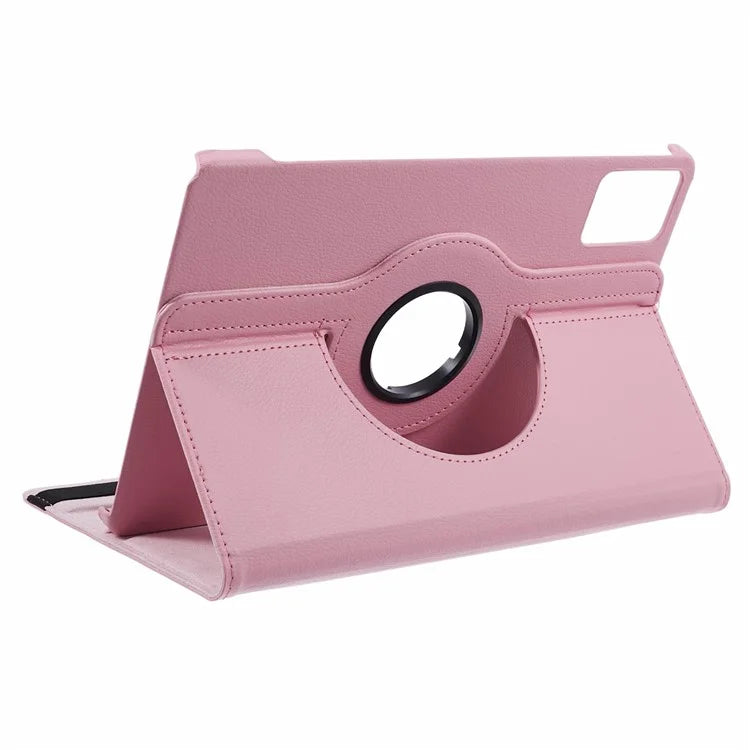 For Lenovo Tab M11 / Xiaoxin Pad 11 2024 Leather Case Rotating Stand Tablet Cover