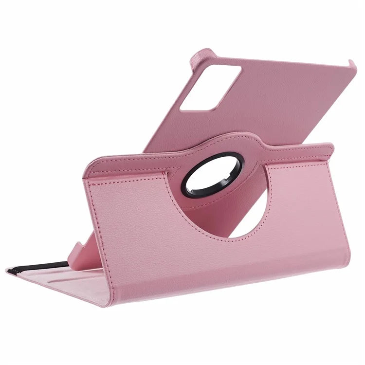 For Lenovo Tab M11 / Xiaoxin Pad 11 2024 Leather Case Rotating Stand Tablet Cover