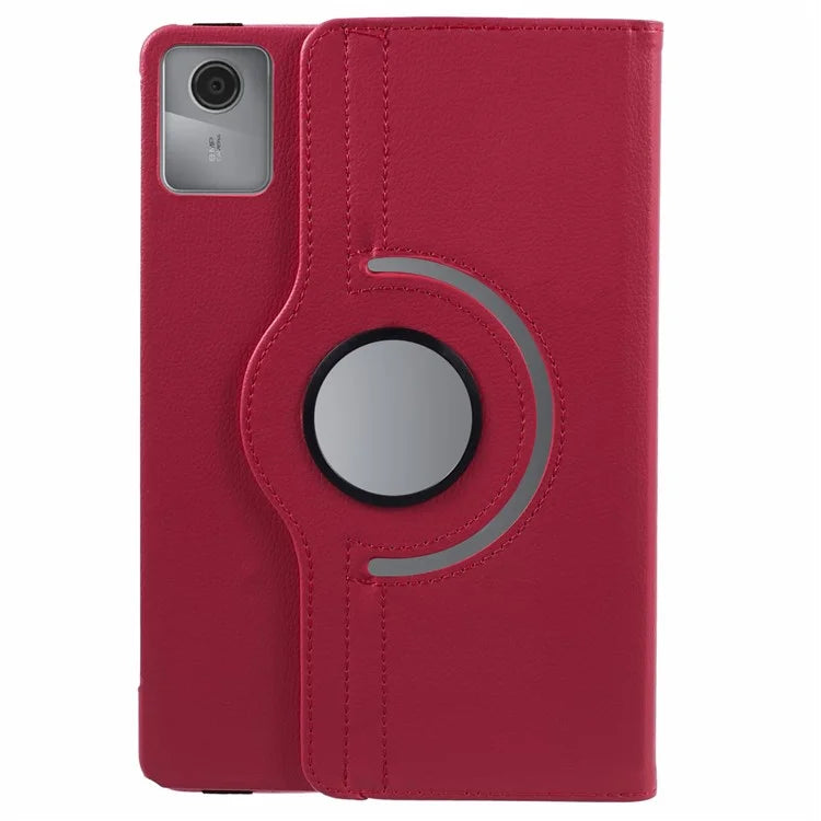 For Lenovo Tab M11 / Xiaoxin Pad 11 2024 Leather Case Rotating Stand Tablet Cover
