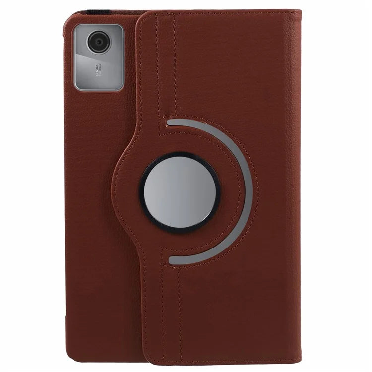 For Lenovo Tab M11 / Xiaoxin Pad 11 2024 Leather Case Rotating Stand Tablet Cover