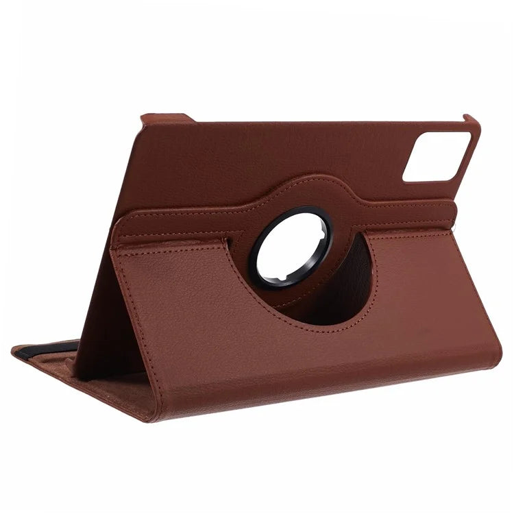 For Lenovo Tab M11 / Xiaoxin Pad 11 2024 Leather Case Rotating Stand Tablet Cover