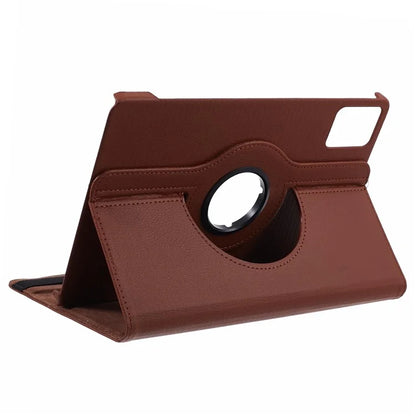 For Lenovo Tab M11 / Xiaoxin Pad 11 2024 Leather Case Rotating Stand Tablet Cover