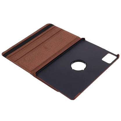 For Lenovo Tab M11 / Xiaoxin Pad 11 2024 Leather Case Rotating Stand Tablet Cover