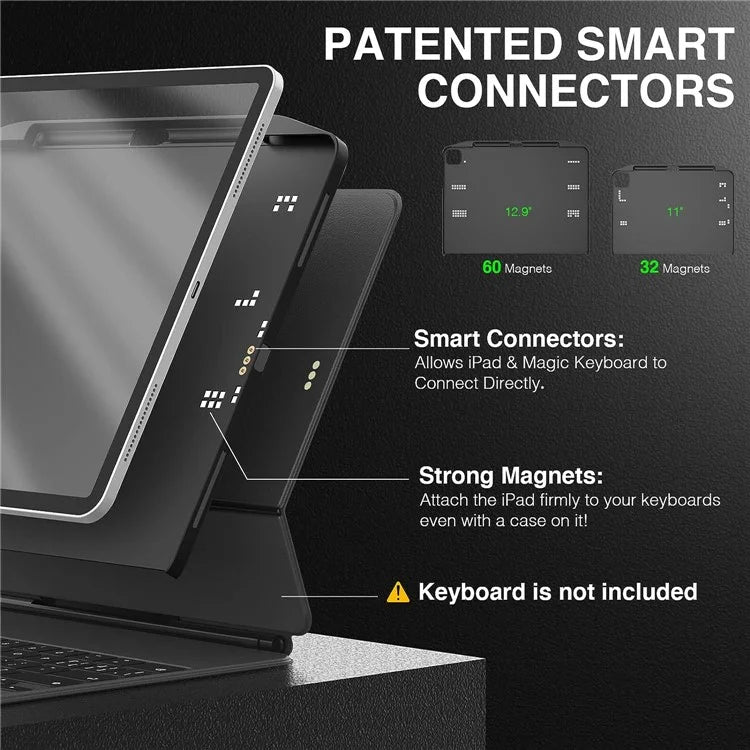 SWITCHEASY CoverBuddy For iPad Pro 11 (2022) / (2021) / (2020) / (2018) /  iPad Air (2020) / (2022) Tablet Case PC Magnetic Protective Cover