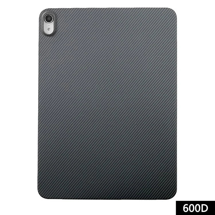 For iPad 10.9 (2022) Black Case 600D Fine Texture Aramid Fiber Protective Tablet Cover